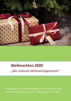 Gemeindebrief Weihnachten 2020